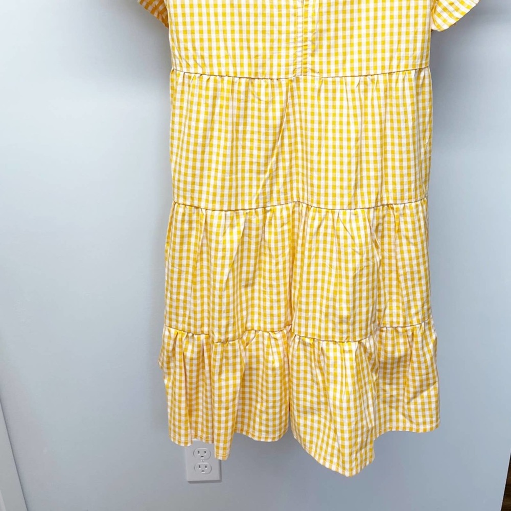 Romeo + Juliet Couture Gingham Mini Dress Medium - Picture 15 of 16